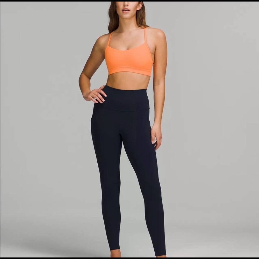 Lululemon Navy Align Leggings 28” Size 6